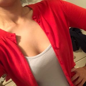 J crew cardigan